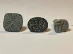 Bodemvondsten zegelstempels onbekende periode 1 prachtig, Antiek en Kunst, Ophalen of Verzenden, Brons