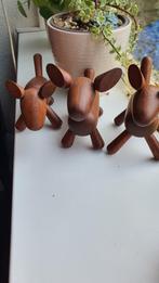 Zeldzame Vintage Houten Senshukai stijl Dieren Beeldjes, Ophalen of Verzenden, Zo goed als nieuw, Dier