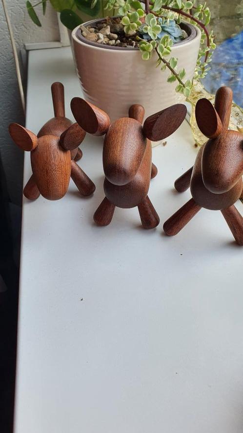 Zeldzame Vintage Houten Senshukai stijl Dieren Beeldjes, Verzamelen, Beelden en Beeldjes, Zo goed als nieuw, Dier, Ophalen of Verzenden