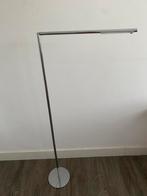 Moderne staande leeslamp RVS zilver Chrome, Ophalen, Zo goed als nieuw, Minder dan 100 cm