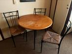 Tafel met 4 stoelen, Ophalen, Zo goed als nieuw