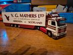 Tekno Scania 143 Streamline V.G.Mathers Schotland, Hobby en Vrije tijd, Modelauto's | 1:50, Ophalen of Verzenden, Zo goed als nieuw