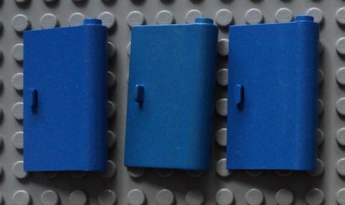 446 (1) 3x blue Door 1 x 3 x 4 Right, Kinderen en Baby's, Speelgoed | Duplo en Lego, Gebruikt, Ophalen of Verzenden