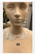 Mooi antiek kraagje, bloemen, 40 cm, Antiek en Kunst, Ophalen of Verzenden