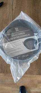 Siliconen airfryer mandje rond 19 cm, Ophalen of Verzenden