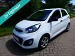 Kia Picanto 1.0 CVVT 5-deurs Airco 2e eig. Trekhaak Hoge ins, Voorwielaandrijving, Euro 5, Stof, Gebruikt