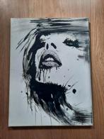 Mooi kunstwerkje met hedendaagse art MOET WEG IVM VERHUIZING, Minder dan 50 cm, Ophalen of Verzenden, Zo goed als nieuw, Minder dan 50 cm