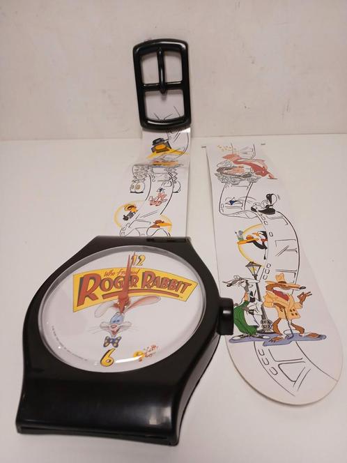 Who framed roger rabbit klok horloge Walt Disney 1987, Verzamelen, Film en Tv, Zo goed als nieuw, Ophalen of Verzenden
