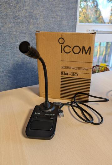 ICOM SM-30 Desktop Microphone Tafelmicrofoon beschikbaar voor biedingen