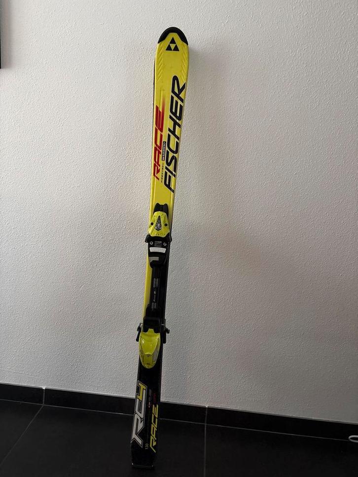Fischer RC4 Race Ski's - 130cm, Sport en Fitness, Skiën en Langlaufen, Gebruikt, Ski's, Skiën, Fischer, Carve, 100 tot 140 cm