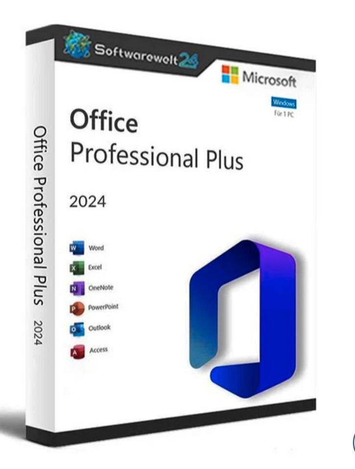 Microsoft Office Professional Plus 2024, Computers en Software, Office-software, Nieuw, iOS, Windows, Access, Excel, OneNote, Outlook