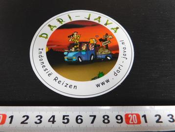 sticker DARI - JAVA  Indonesië Reizen  beschikbaar voor biedingen