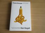 Think Simple Ken Segall, Boeken, Ophalen of Verzenden, Nieuw, Ken Segall