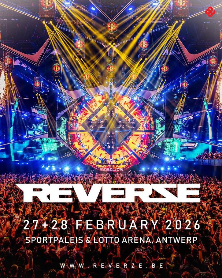 2x Reverze 2026 VIP Vrijdag ticket – uitverkocht, Tickets en Kaartjes, Evenementen en Festivals, Twee personen