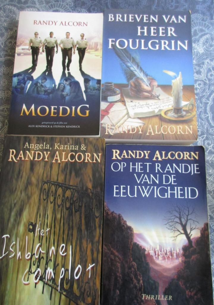 5 boeken van Randy Alcorn -, Boeken, Romans, Gelezen, Ophalen of Verzenden