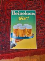 Heineken emaille, Ophalen of Verzenden, Zo goed als nieuw, Reclamebord