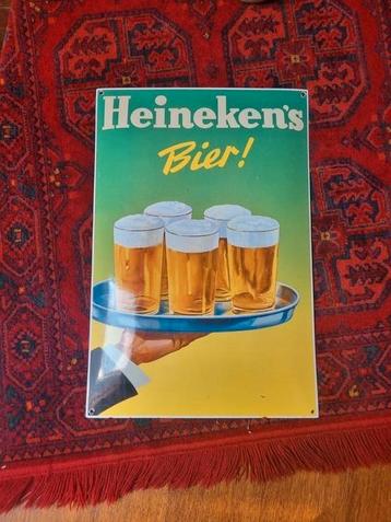 Heineken emaille beschikbaar voor biedingen
