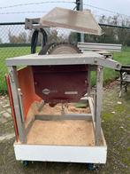 Zaagtafel krachtmotor, Ophalen, Gebruikt