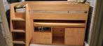 Half hoogslaper met bureau en opbergruimte, Ophalen, Gebruikt, Hoogslaper
