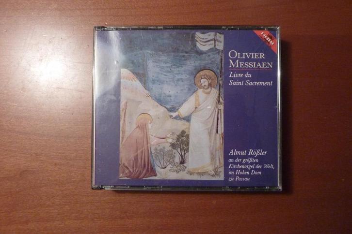 Olivier Messiaen Livre Du Saint Sacrement - Almut Rößler, Cd's en Dvd's, Cd's | Klassiek, Gebruikt, Overige typen, Modernisme tot heden