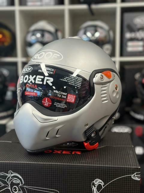 Roof Boxer V8 alpha 2025 ( boxer v8 ) ( boxer helm ), Motoren, Kleding | Motorhelmen, Nieuw met kaartje, Ophalen of Verzenden