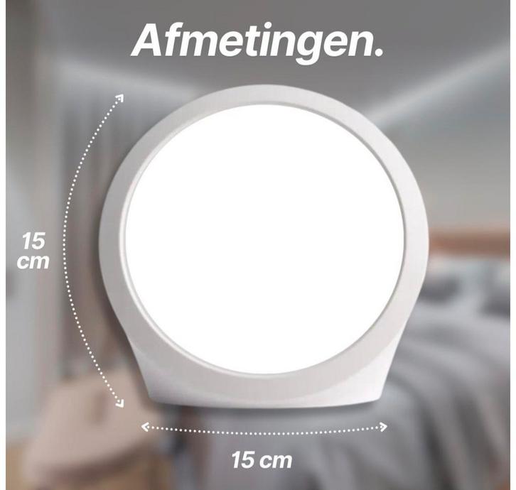 WeFlow Daglicht lamp met 5 helderniveaus, 10.000 lux, Sport en Fitness, Gezondheidsproducten en Wellness, Nieuw, Overige typen