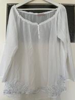 didi blouse wit met mooi borduursel, Kleding | Dames, Blouses en Tunieken, Verzenden, Wit, Maat 42/44 (L), Didi