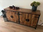 Mangohouten dressoir, Huis en Inrichting, Kasten | Dressoirs, Ophalen, 150 tot 200 cm, 25 tot 50 cm, Gebruikt