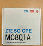 5G router ZTE MC801A 5G, Met BTW-bon en 1 jaar garantie, Computers en Software, ZTE, Router met modem, Zo goed als nieuw, Verzenden