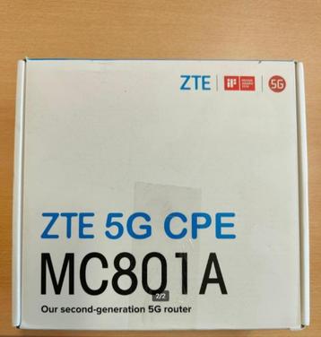 5G router ZTE MC801A 5G, Met BTW-bon en 1 jaar garantie