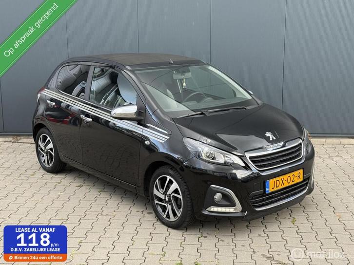 Peugeot 108 GT-Line| Led| Airco| Camera| Schuifdak|Cruise, Auto's, Peugeot, Bedrijf, Te koop, ABS, Achteruitrijcamera, Airbags