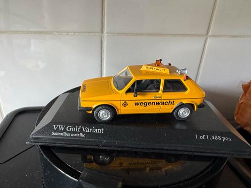 VW Golf type 1 Wegenwacht 1:43, Hobby en Vrije tijd, Modelauto's | 1:43, Zo goed als nieuw, Auto, Overige merken, Ophalen of Verzenden