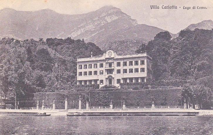 A034 Italië - Lago di Como - Villa Carlotta - gel. 1922, Verzamelen, Ansichtkaarten | Buitenland, Gelopen, Italië, 1920 tot 1940