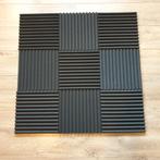 Nieuwe akoestische foam panelen studio 30x30x2.5cm zwart, Ophalen of Verzenden, Nieuw