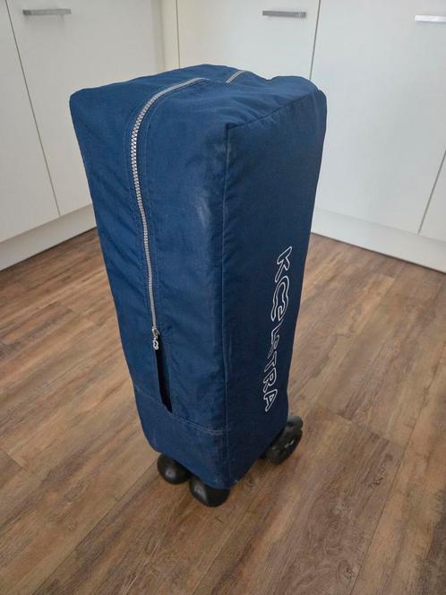 Koelstra Campingbed Blauw, Kinderen en Baby's, Babywiegjes en Ledikanten, Zo goed als nieuw, Reisbedje, Ophalen