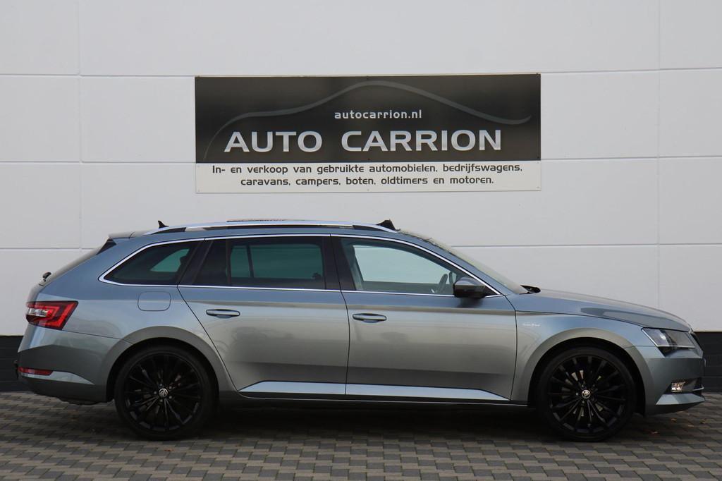 Skoda Superb 2.0 TSI DSG 220PK Laurin & Klement Pano Carplay, Auto's, Skoda, Gebruikt, Zwart, 4 cilinders, 1984 cc