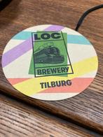 LOC Brewery Tilburg Bier Onderzetter, bierviltje viltje, Verzamelen, Ophalen of Verzenden, Zo goed als nieuw