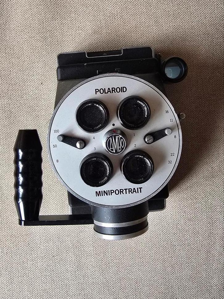 Polaroid Cambo Miniportrait Camera, Audio, Tv en Foto, Fotocamera's Analoog, Gebruikt, Polaroid, Polaroid, Ophalen of Verzenden