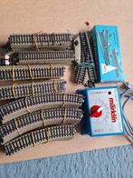 75 Märklin rails. 3 wissels, hand-en electr. 30VA trafo, Hobby en Vrije tijd, Modeltreinen | H0, Wisselstroom, Rails, Ophalen of Verzenden