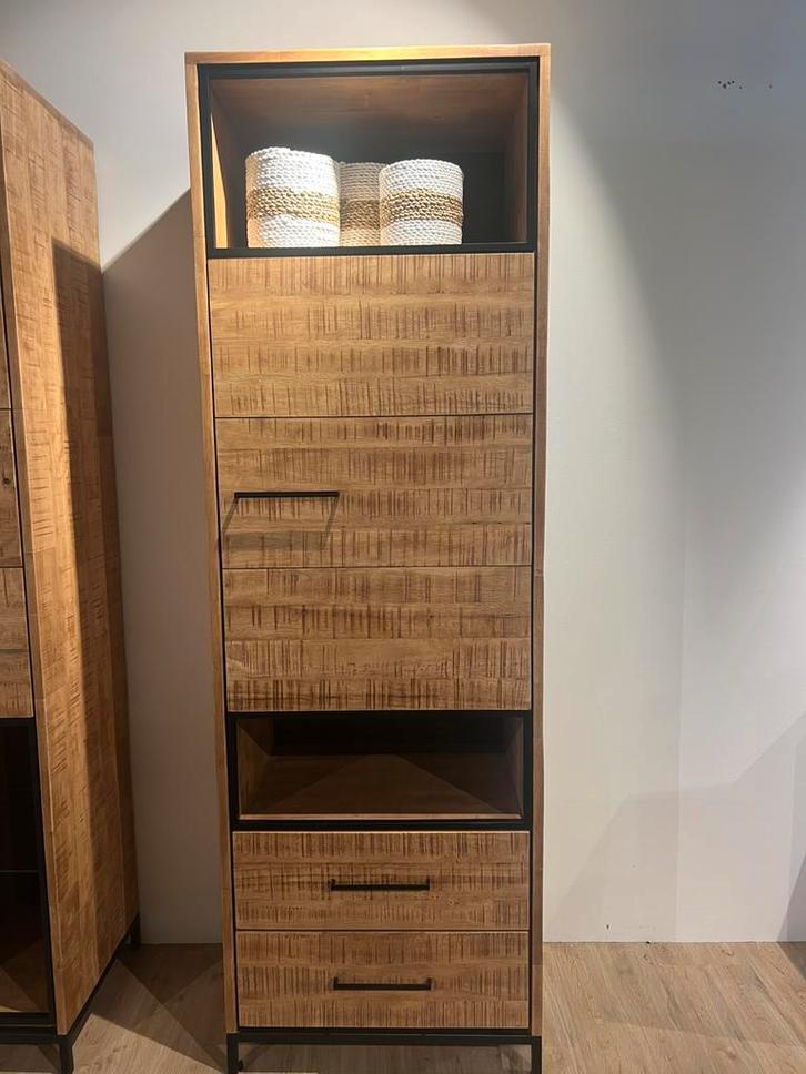 Nu of nooit opbergkast Panama, Huis en Inrichting, Kasten | Ladekasten, Nieuw, 200 cm of meer, 50 tot 100 cm, 25 tot 50 cm, Overige houtsoorten