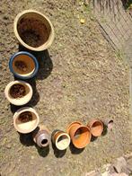 Tuinpotten Collectie, Tuin en Terras, Ophalen, Gebruikt, Rond, Tuin