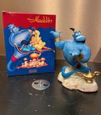 Vintage muziek speeldoosje porselein Aladdin geest hand Made, Verzamelen, Disney, Nieuw, Ophalen of Verzenden