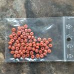 antieke bloedkoraal kralen, 4mm, 32cm, Ophalen of Verzenden, Zo goed als nieuw, Kraal