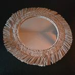 Rotan Spiegel - Stijlvolle Wanddecoratie, Huis en Inrichting, Minder dan 50 cm, Rond, Ophalen of Verzenden, Zo goed als nieuw