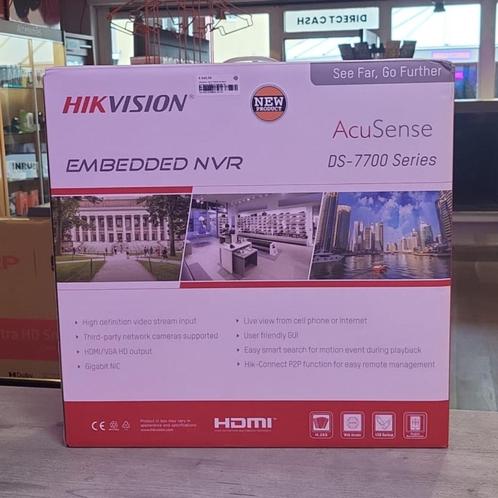 Hikvision DS-7716NXI-I4/16P/S AcuSense NVR 16 kanaals 4K Rec, Huis en Inrichting, Deurbellen, Nieuw