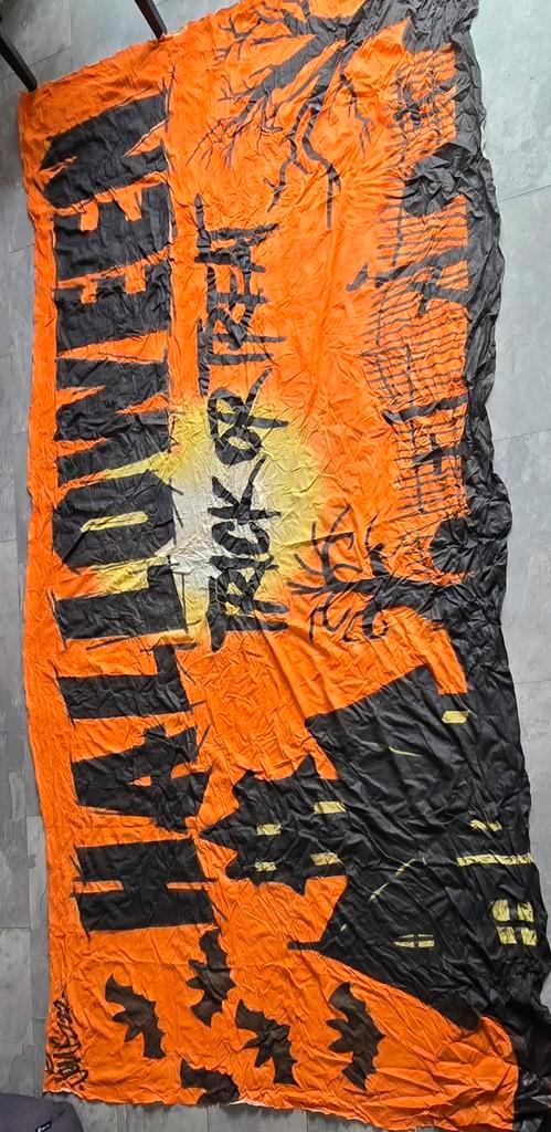 Uniek Halloween Graffiti Kunstwerk - JEMS22, Huis en Inrichting, Woonaccessoires | Wanddecoraties, Ophalen of Verzenden