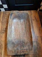 Oude trog, Ophalen, Gebruikt, Rechthoekig, Hout
