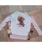 Monnalisa shirt maat 128, Meisje, Ophalen of Verzenden, Zo goed als nieuw, Shirt of Longsleeve