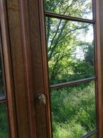240hx137br Zware eiken deuren met spiegel, liftdeuren hotel, Antiek en Kunst, Ophalen