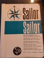 Handleiding Sailor 141 & 142, Watersport en Boten, Navigatiemiddelen en Scheepselektronica, Gebruikt, Ophalen of Verzenden